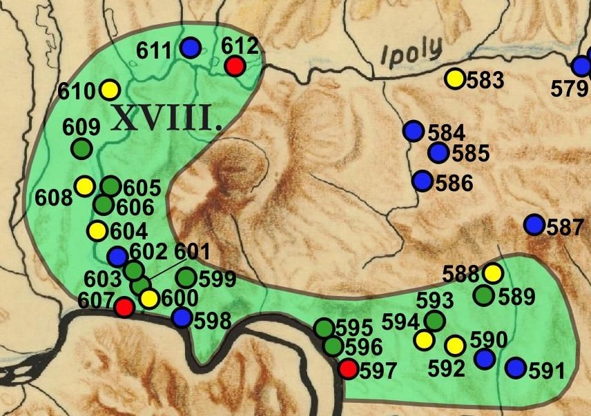 Nogradköves-Letkés-Kiskeszi-temetőcsoport.