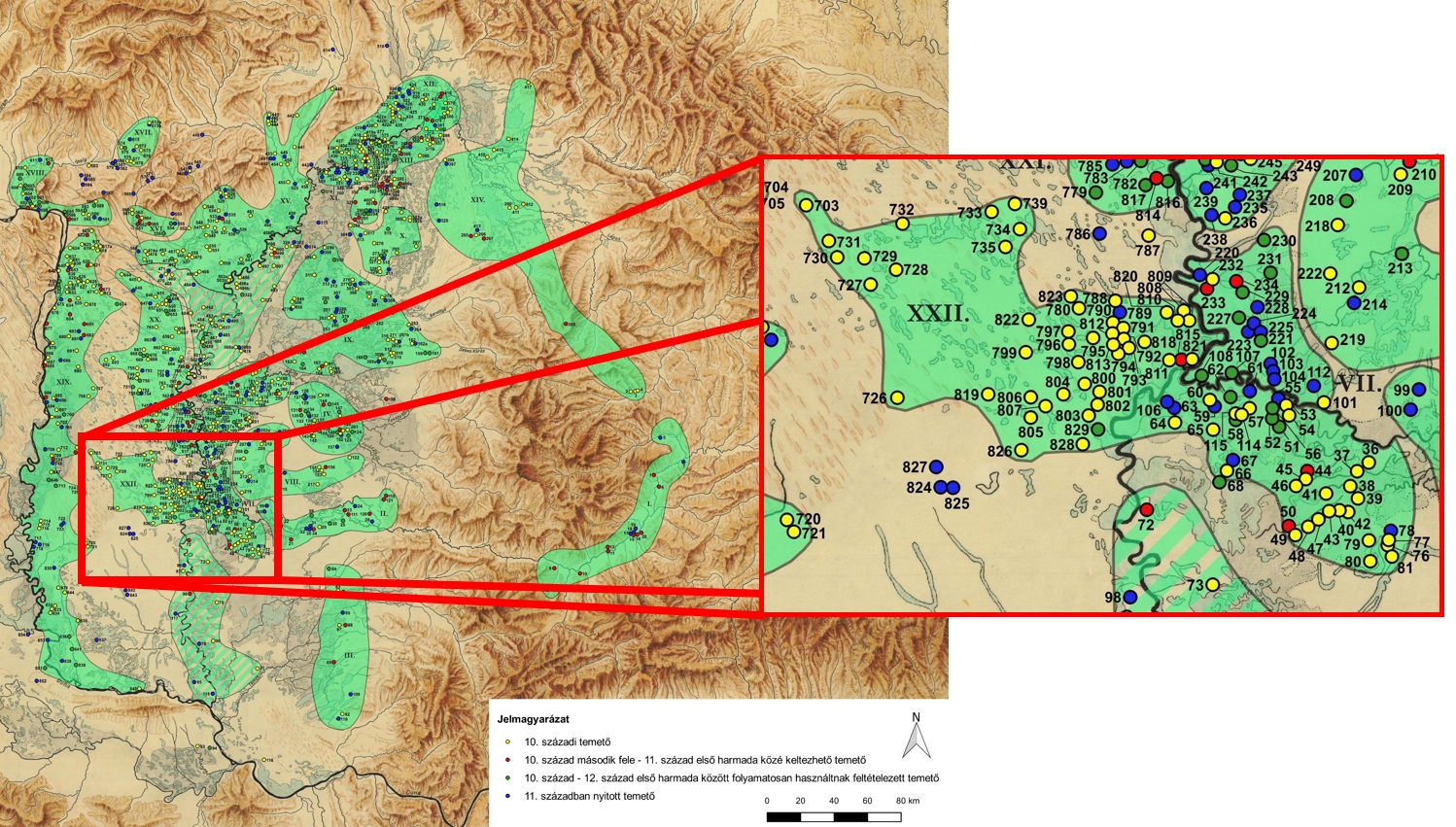Nagyősz–Algyő–Balotaszállás-temetőcsoport.