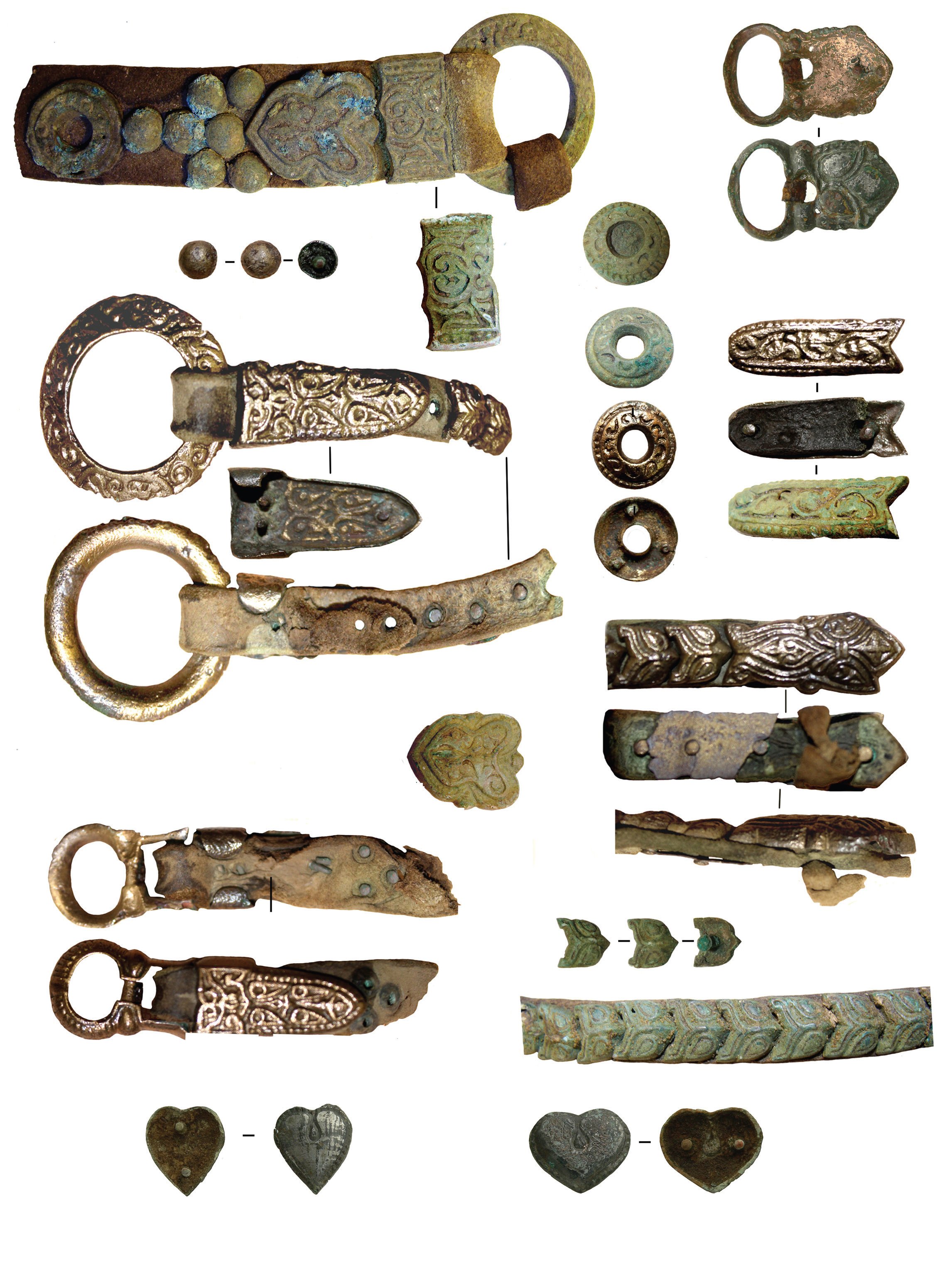 Рис. 51. Могильник «Нижняя стрелка», погребение 16 /
51. kép. „Nyizsnyjaja sztrelka” temetője, 16. sír