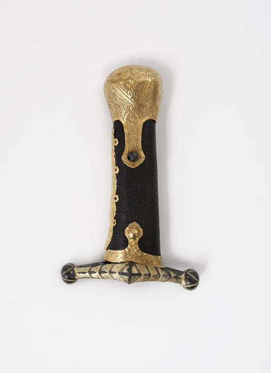 Sabre with gold fittings