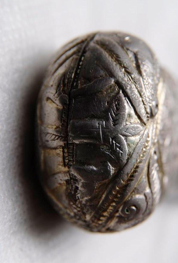 Sabre with silver fittings with floral ornaments